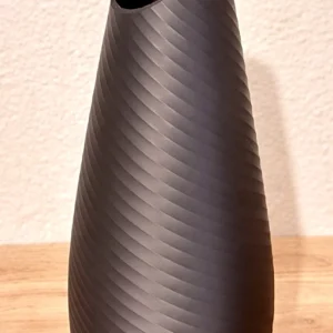 Twirled Long 3D Printed Decorative for Faux or Dried Flowers