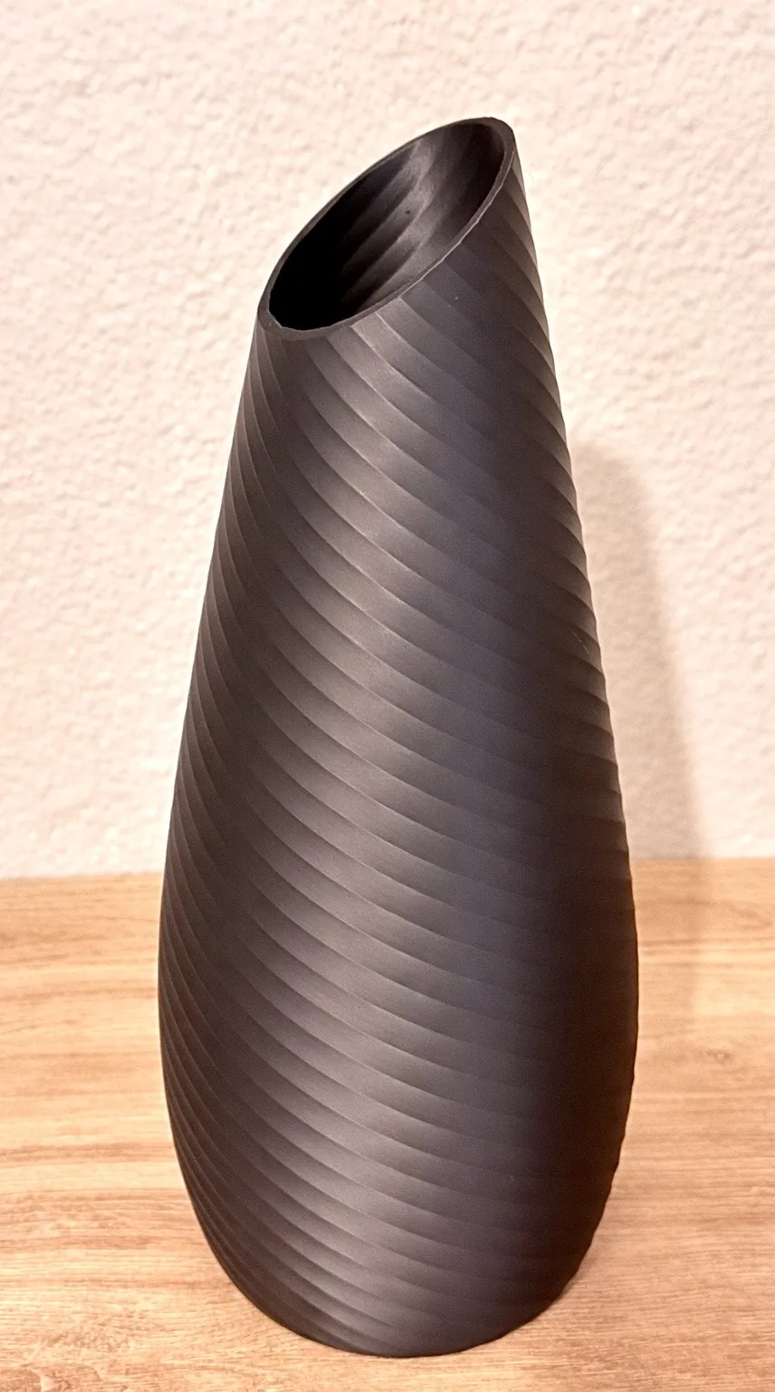 Twirled Long 3D Printed Decorative for Faux or Dried Flowers