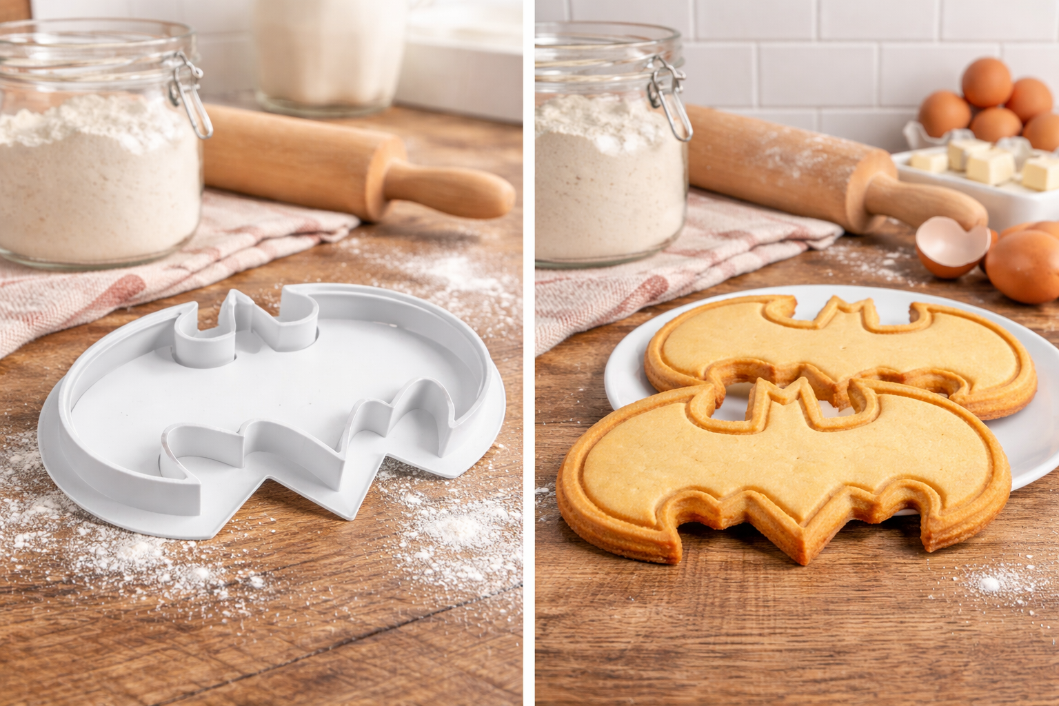 3D Printed Batman Cookie Cutter
