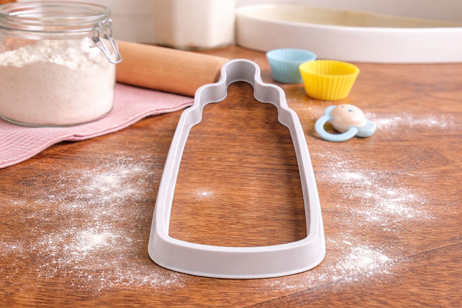 3D Printed Baby Bottle Cookie Cutter