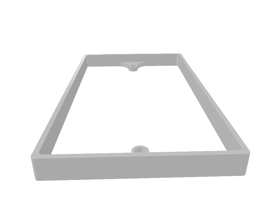 3D Printed 2 Gang Socket Switch Spacer - 20mm Double Back Box Extender - Image 2