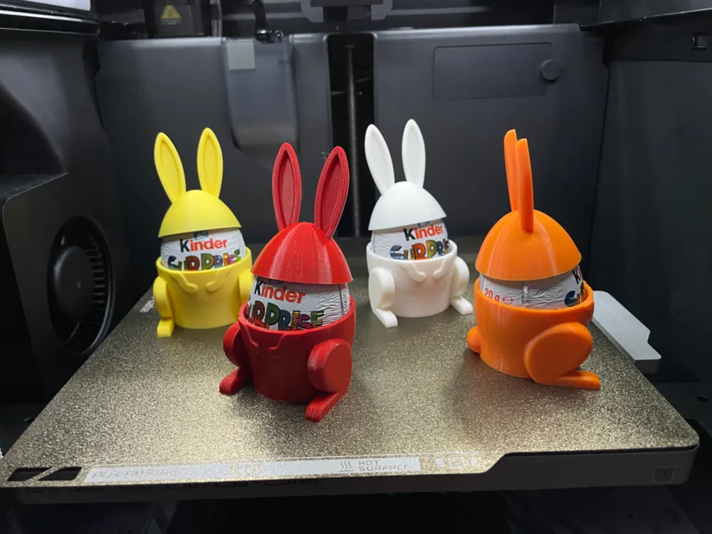 Easter Bunny Egg holder - Kinder Surprise