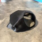 3D Printed Bat Hat For A Cat