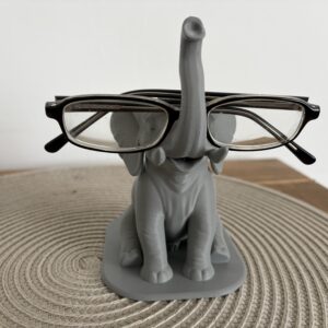3D Printed Elephant Glasses Stand
