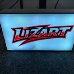 Custom 3D Lizart Light Up Sign
