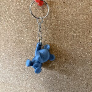 3D Printed Key Ring - Polar Bear