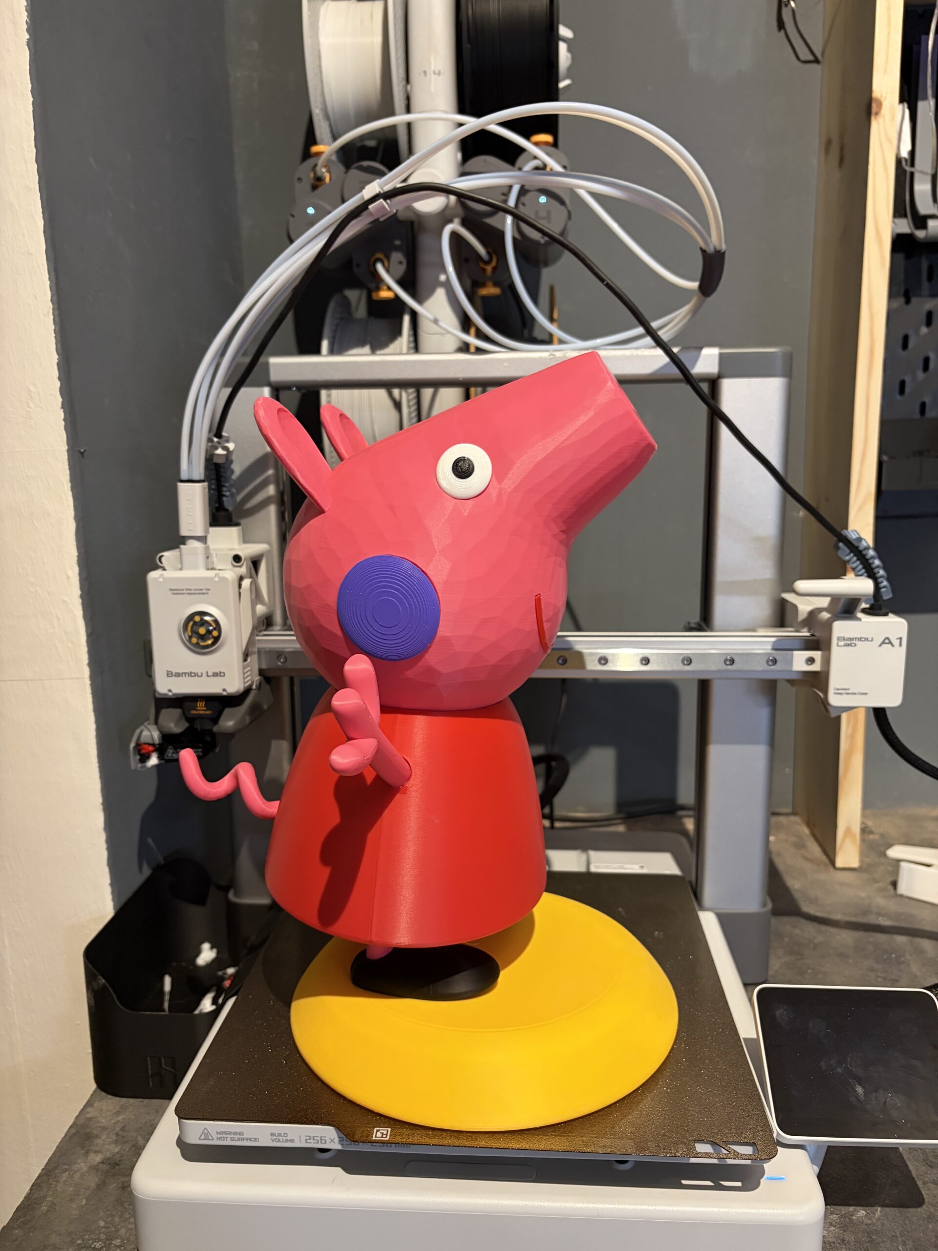 3D Printed HUGE 13 Inch Peppa Pig