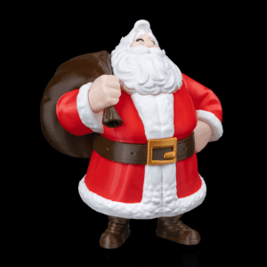 3D Printed Christmas Santa Claus, the Eternal