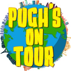 Pughs On Tour Sticker