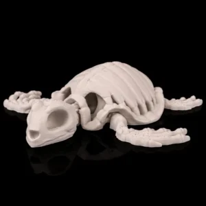 3D Printed Deep Sea Flexible Skeleton Turtle