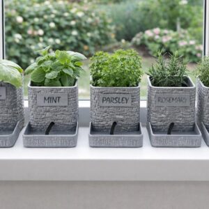 3D Printed Herb Planter - Kitchen Garden