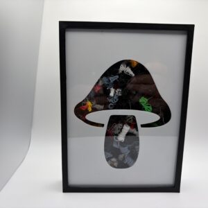 3D Printed Mushroom Sign Picture Frame