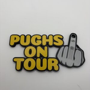 3D Printed Pughs On Tour Fridge Magnet