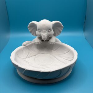 3D Printed Elephant Bowl