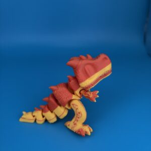 3D Printed Fexible Dinosaur - Dragon