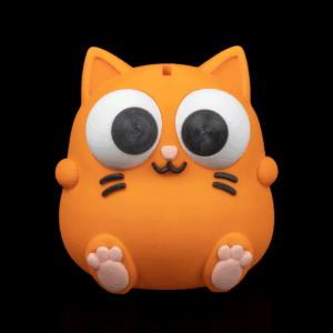 3D Printed Cat-ching! - Coin Bank Money Box