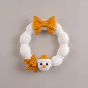 3D Printed Christmas Frosty’s Greeting - Wreath