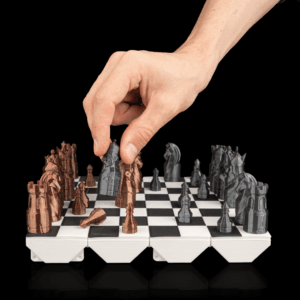 3D Printed King’s Mind – Chess Set
