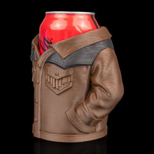 3D Printed Suede Jacket Beer, Pen Can Holder