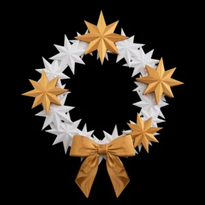 3D Printed Christmas Twinkle Entry - Wreath