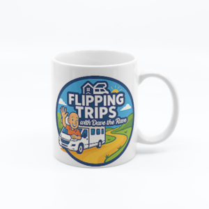 Flipping Trips with Dave the Rave - 11oz Novelty Printed Mug