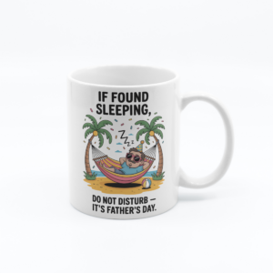 If Sleeping Do Not Disturb - 11oz Funny Novelty Printed Mug