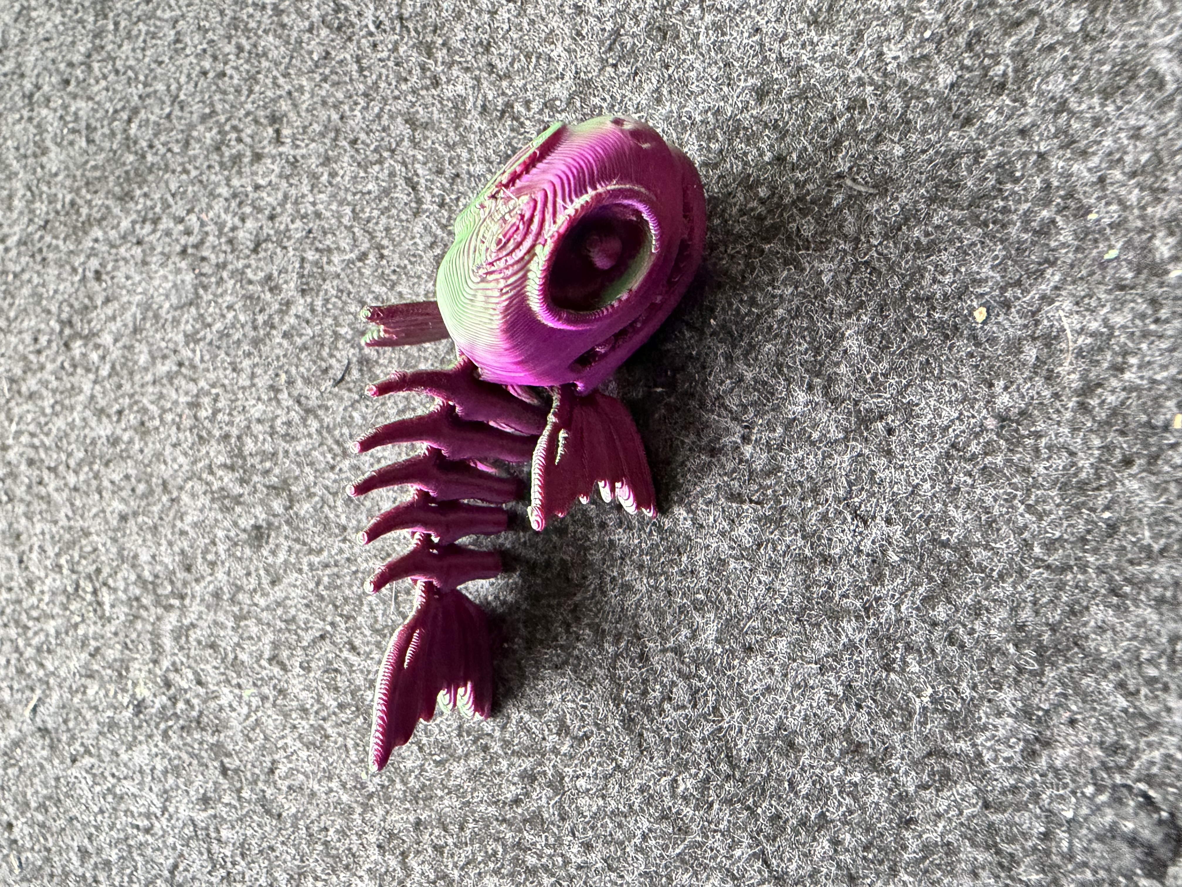 3D Printed Articulated Fish – Flexible Fidget Figures