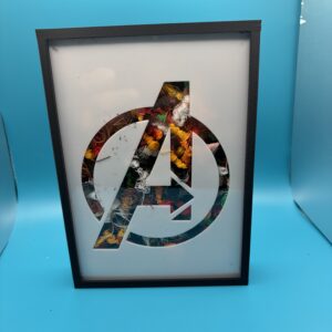 3D Printed Home Decor Picture Sign - Avengers
