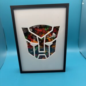 3D Printed Home Decor Picture Sign - Transformers