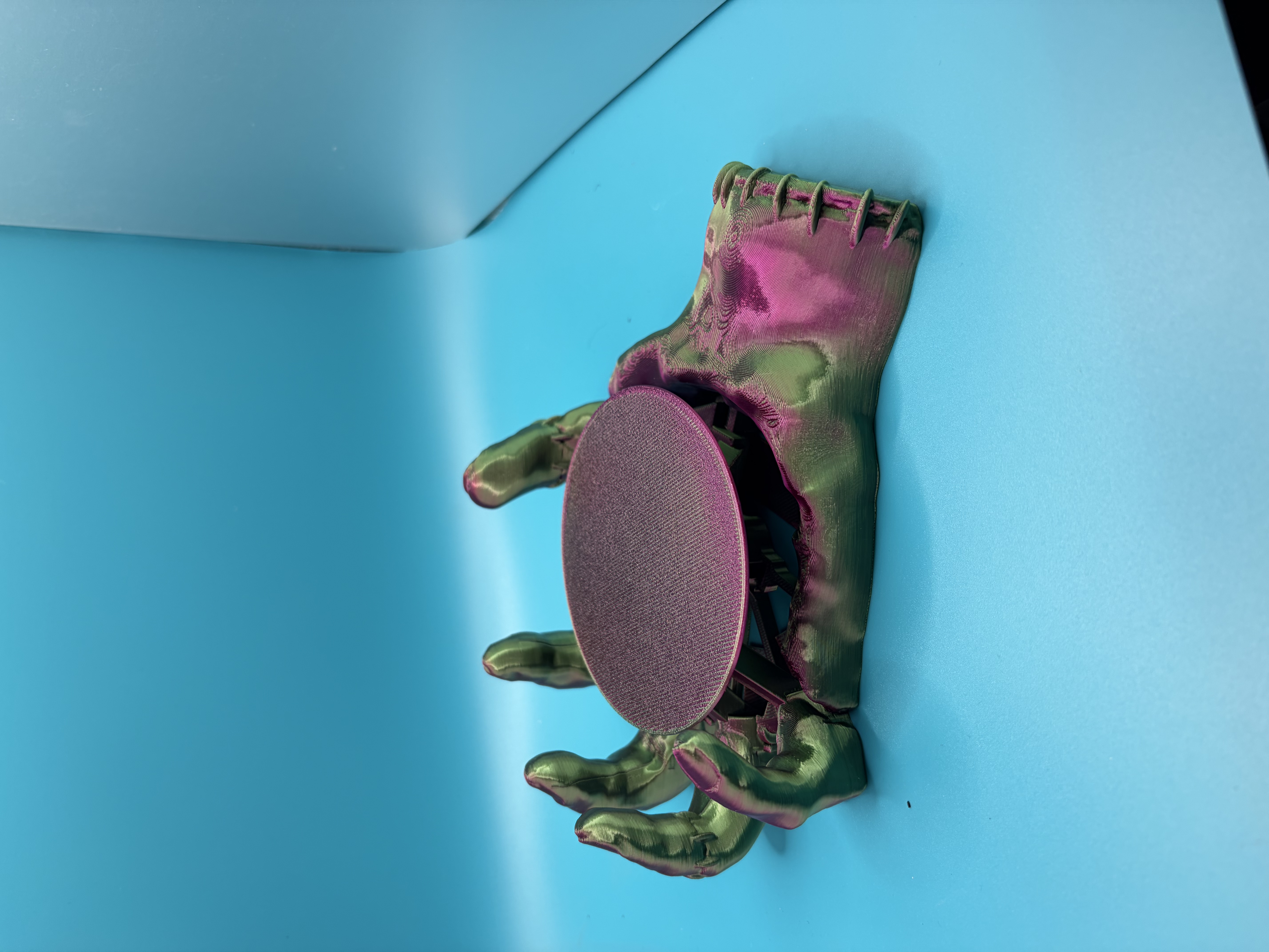 3D Printed Halloween Articulated Flexi Moving Hand Drinks Stand