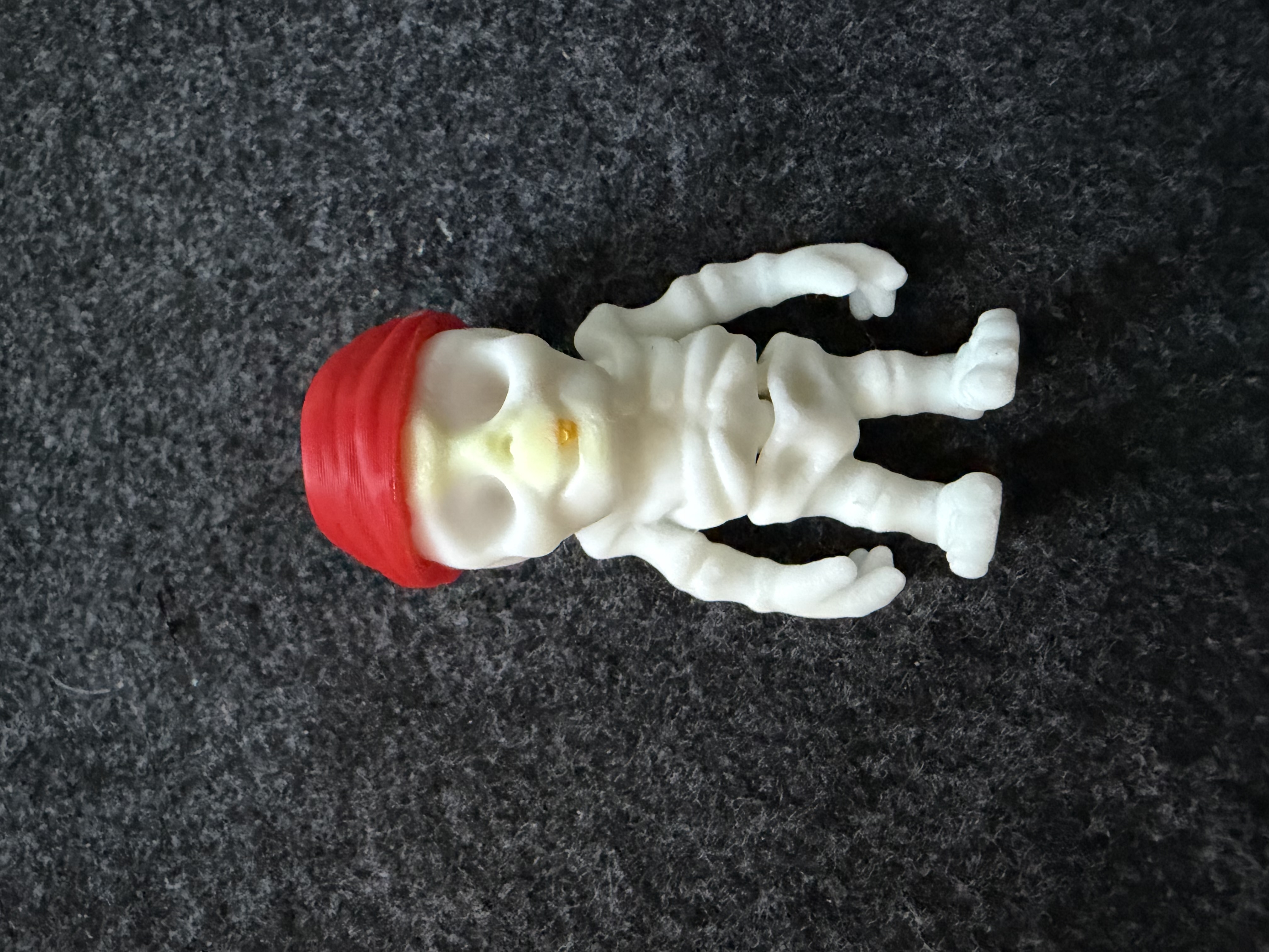 3D Printed Fidget Toy - Articulated Flexi Mummy Skeleton