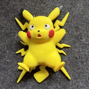 3D Printed Fridge Magnet - Pokemon Pikachu
