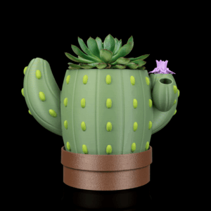 3D Printed Bloom Signal - Indoor Cactus Planter Pot