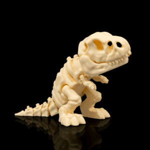 3D Printed Fexible Dinosaur - Skeleton T-Rex Fidget Toy