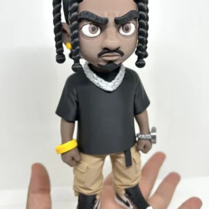3D Printed Toy Action Fiqure Model - Travis scott