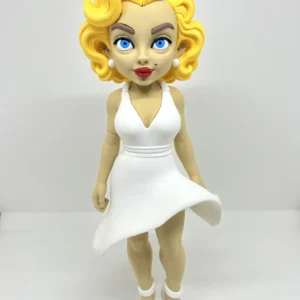 3D Printed Toy Action Fiqure Model - Marilyn Monroe