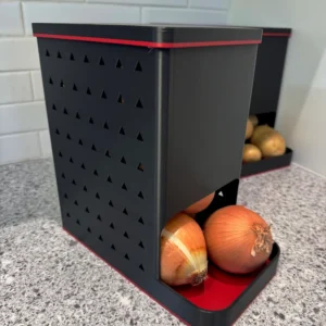 3D Printed Potato, Onion - Dispenser - Keeper- Any Colour