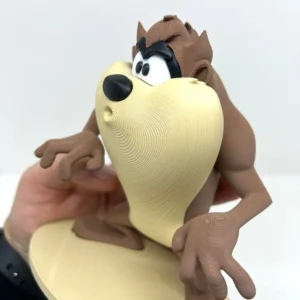 3D Printed Toy Action Figure Model -Taz