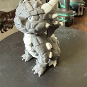 3D Printed Toy Model - Stone Dragon