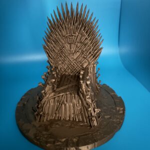 3D Printed Statue - Game Of Thrones - The Iron Throne
