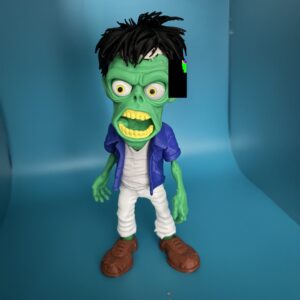 3D Printed Toy Action Fiqure Model - Zombie