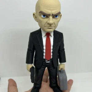 3D Printed Toy Action Figure Model - Hitman