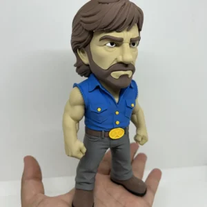 3D Printed Toy Action Figure Model -Chuck Norris