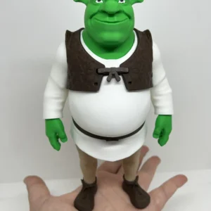 3D Printed Toy Action Figure Model - Shrek