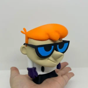 3D Printed Toy Action Figure Model -Dexter laboratory