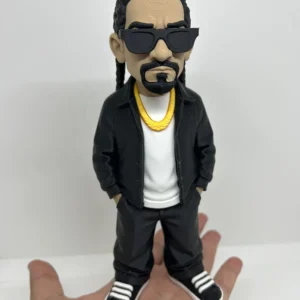 3D Printed Toy Action Figure Model - Snoop dogg