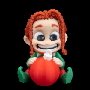 3D Printed Christmas Model Toy - MiniMe: Elf Me