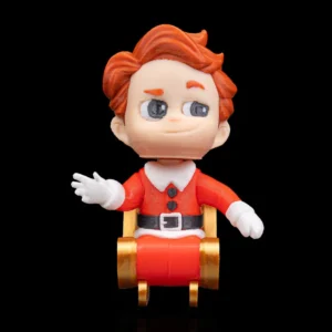 3D Printed Christmas Model Toy - MiniMe: Sleigh Ride