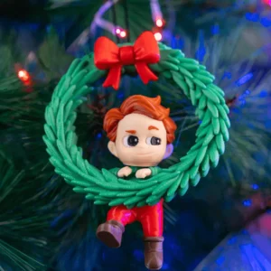 3D Printed Christmas Model Toy - MiniMe: Wreath Climber